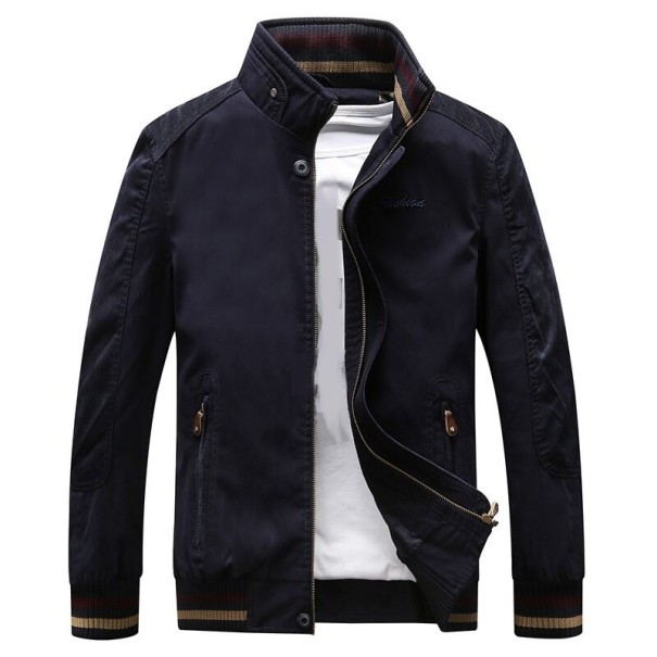Herrenjacke F1292 dunkelblau L
