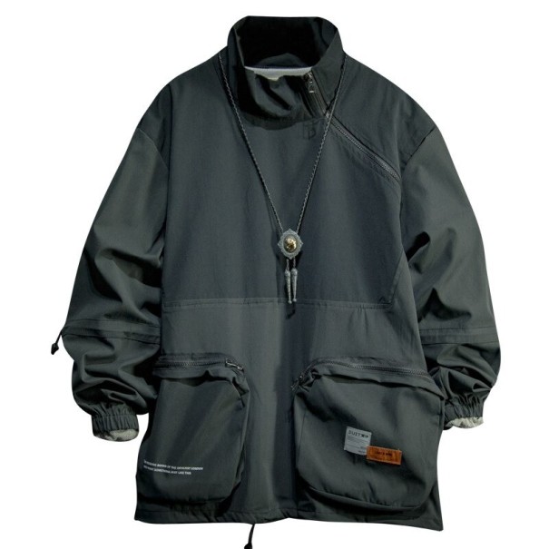 Herrenjacke F131 dunkelgrau L