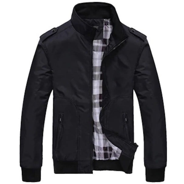 Herrenjacke Frühjahr/Herbst S22 schwarz XS