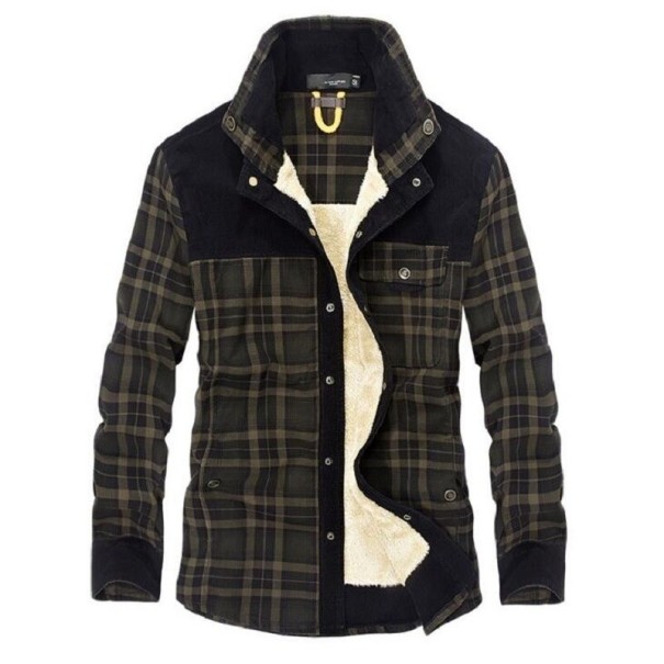 Herrenjacke mit Fell F558 M 2
