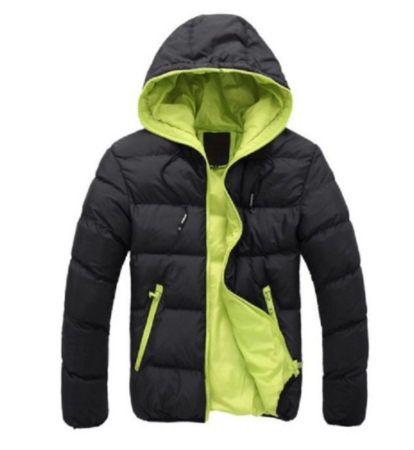 Herrenjacke mit Kapuze J2043 grün S
