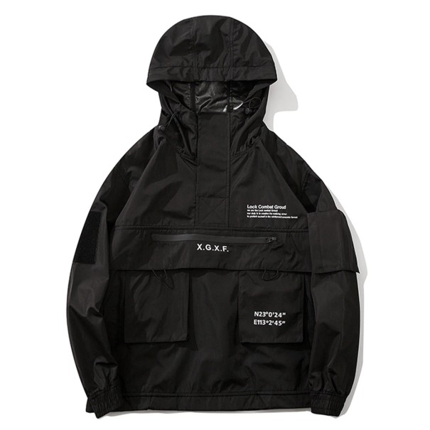 Herrenjacke schwarz XL