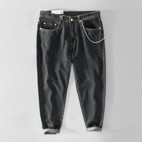 Herrenjeans F1602 schwarz XS