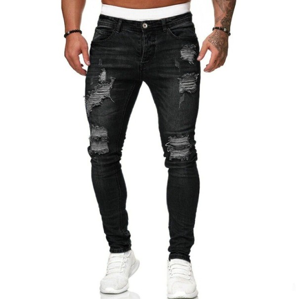 Herrenjeans F1608 schwarz XS