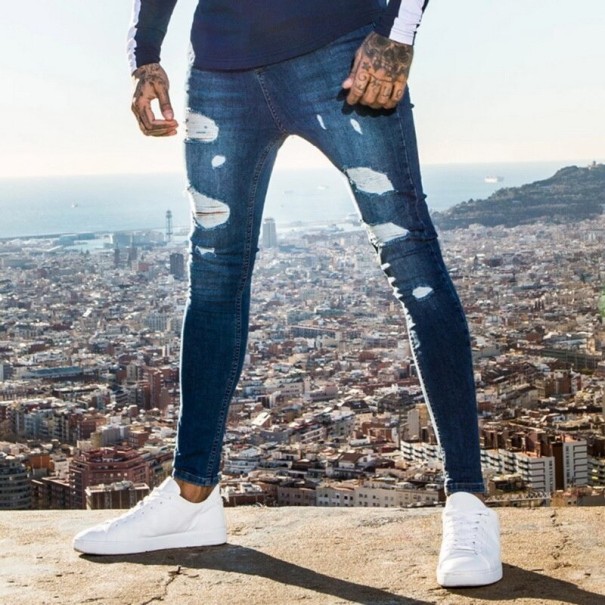 Herrenjeans F1702 dunkelblau M