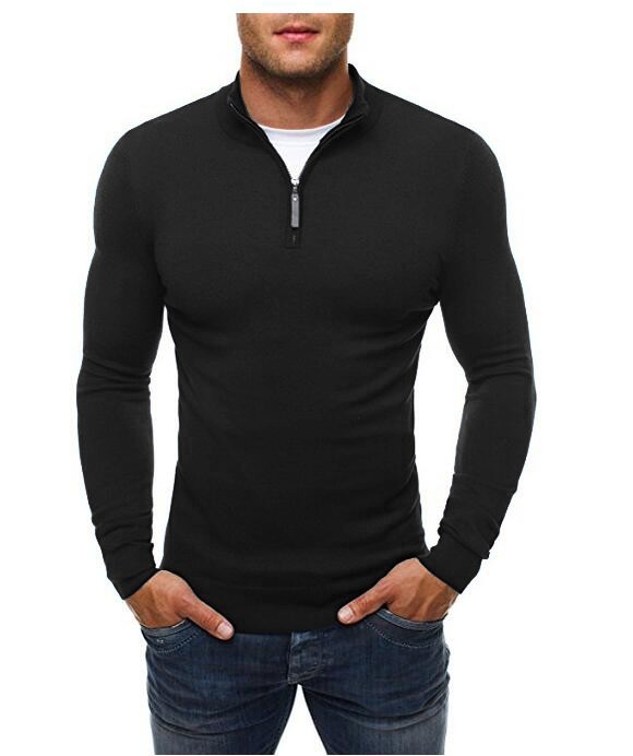 Herrenpullover Connor J1567 schwarz XS