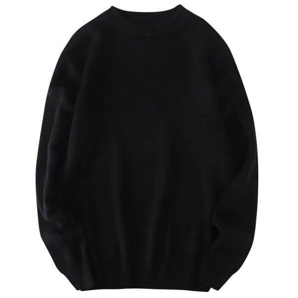 Herrenpullover F275 schwarz L