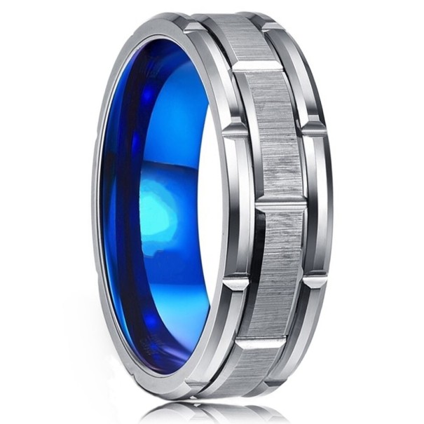 Herrenring D2792 blau 11