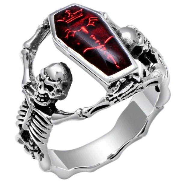 Herrering med skelet 7