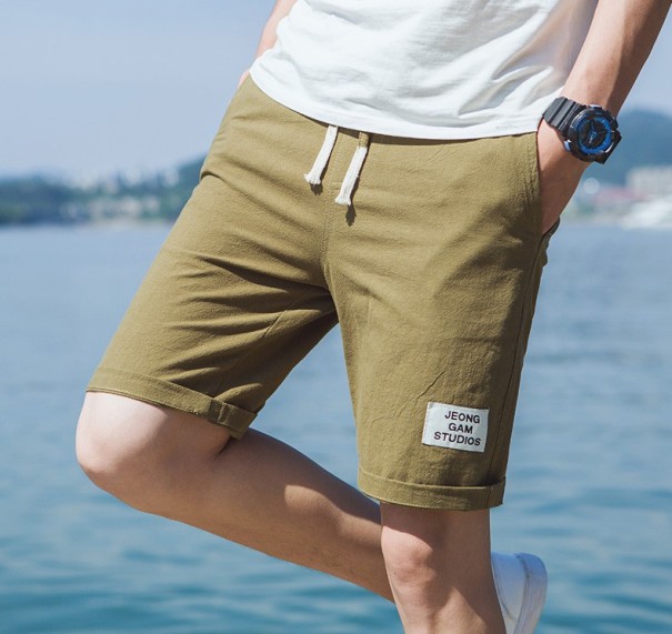 Herreshorts A1030 armygrøn L