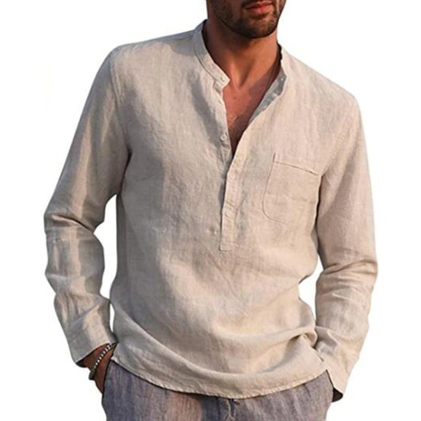 Herreskjorte F647 beige XXL