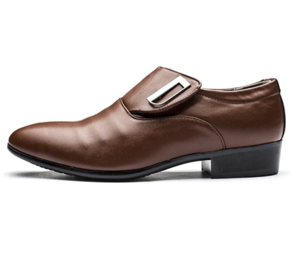 Herresko med lav profil J1501 brun 38