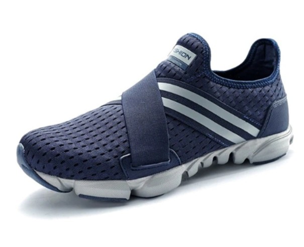 Herresneakers A1039 mørkeblå 41