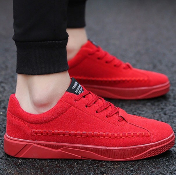 Herresneakers J2188 rød 39