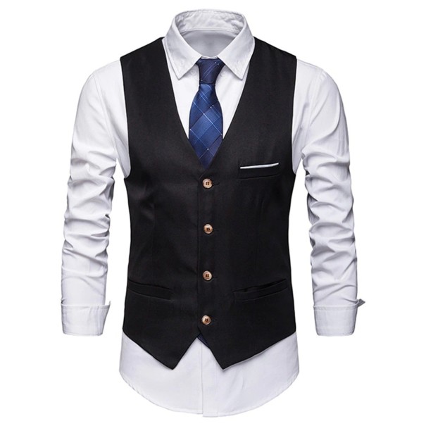 Herrevest F359 sort XS