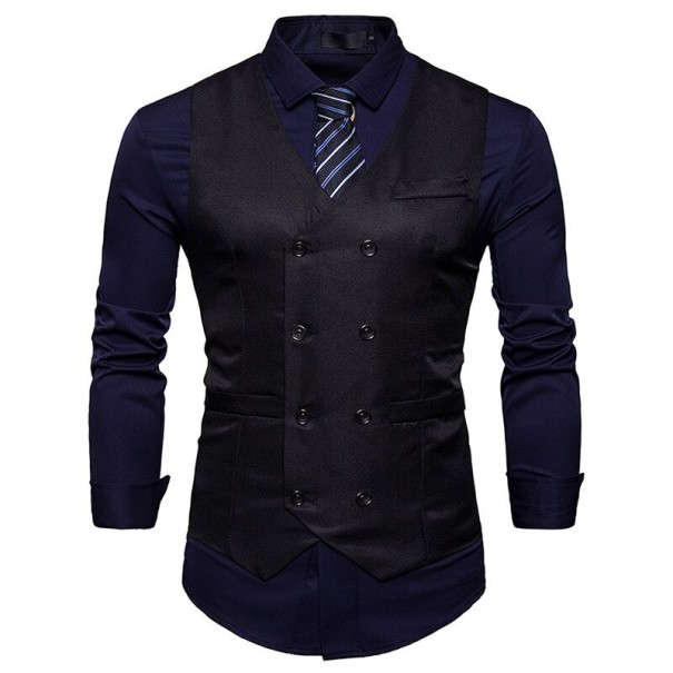 Herrevest F395 sort XS