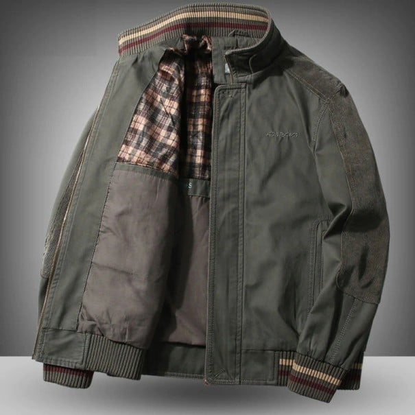 Herrjacka F1067 armégrön M