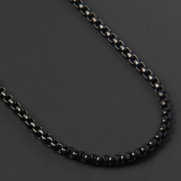 Herrkedja svart 60 cm