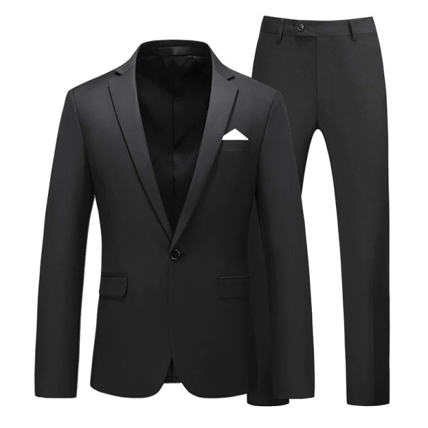 Herrkostym F387 rosa L