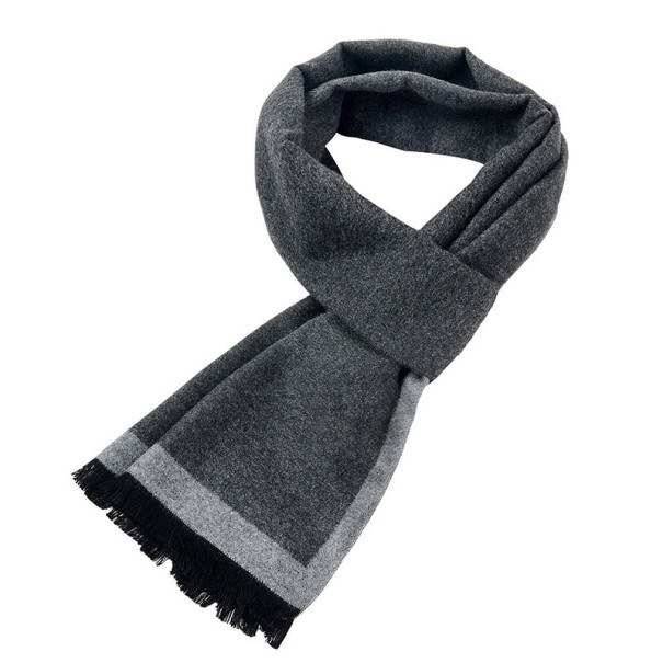 Herrscarf i bomull A1