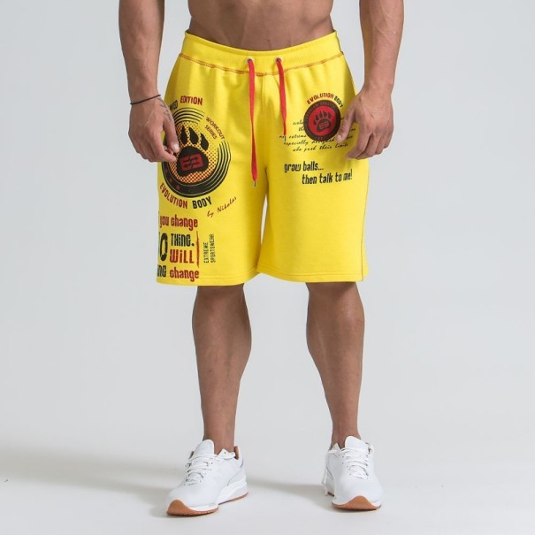 Herrshorts Charlie gul M