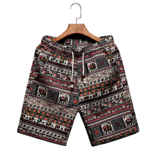 Herrshorts med A2-tryck