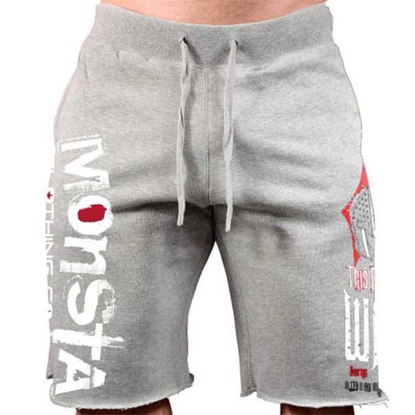 Herrshorts med A4-tryck