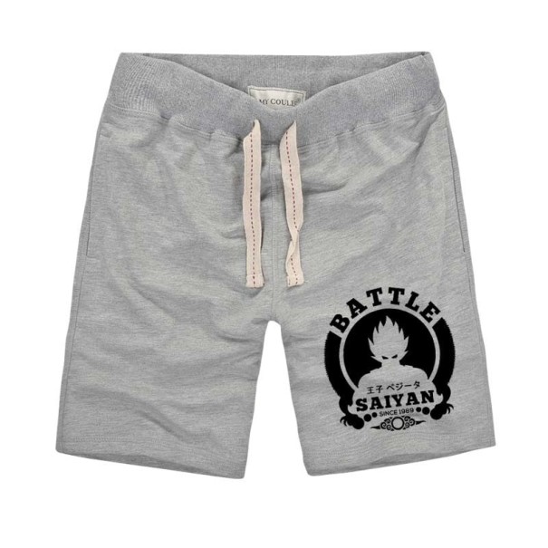 Herrshorts med tryck A1397 grå XS