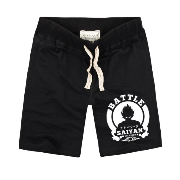Herrshorts med tryck A1397 svart XS