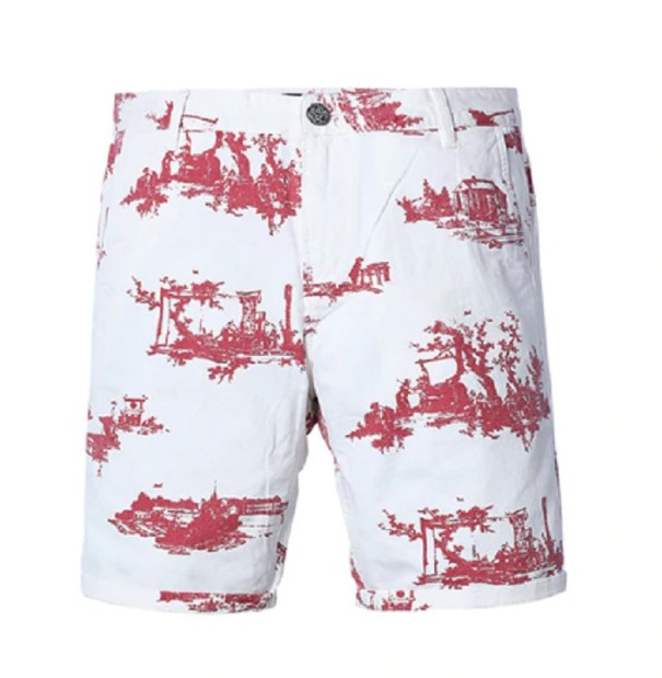 Herrshorts med tryck A3 29