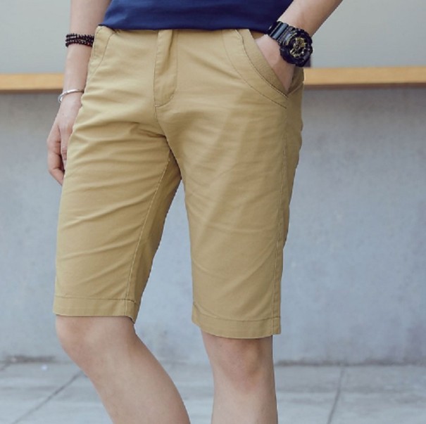 Herrshorts Oliver beige 28
