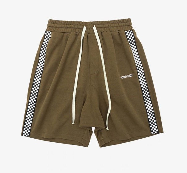 Herrshorts Roger armégrön S