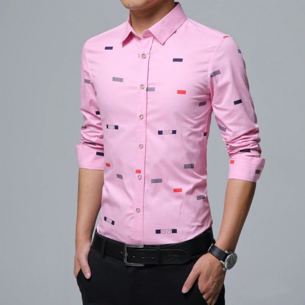 Herrskjorta F604 rosa L