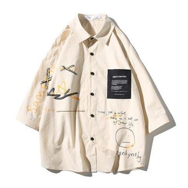 Herrskjorta F729 beige XS