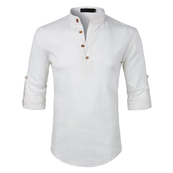 Herrskjorta F758 vit XXL