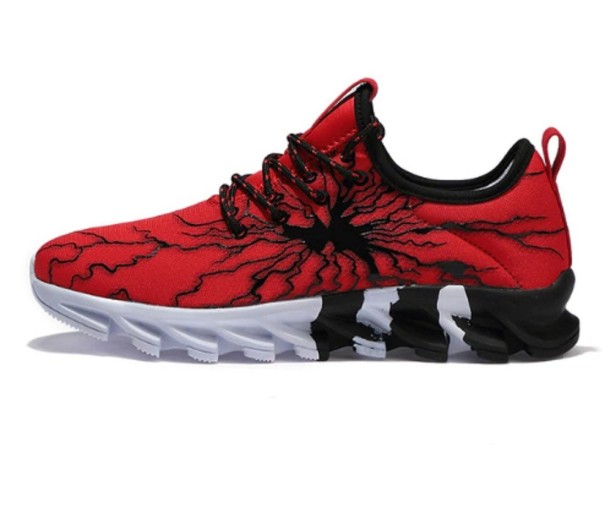 Herrsneakers i vacker design J973 vit-svart 39