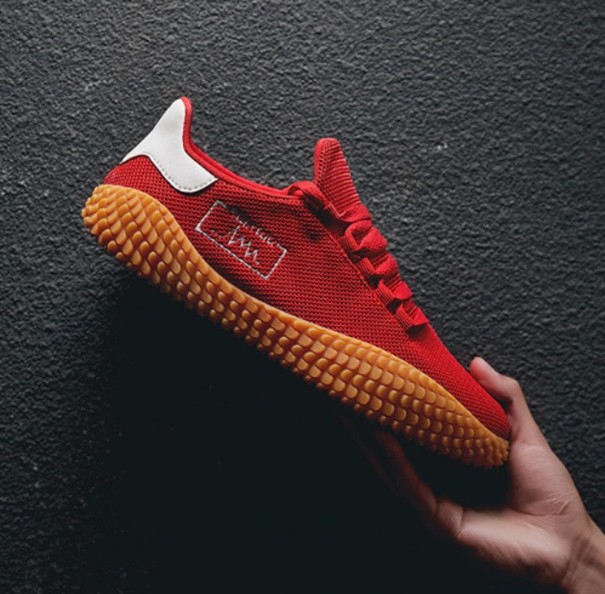 Herrsneakers med gummisula J2192 röd 39