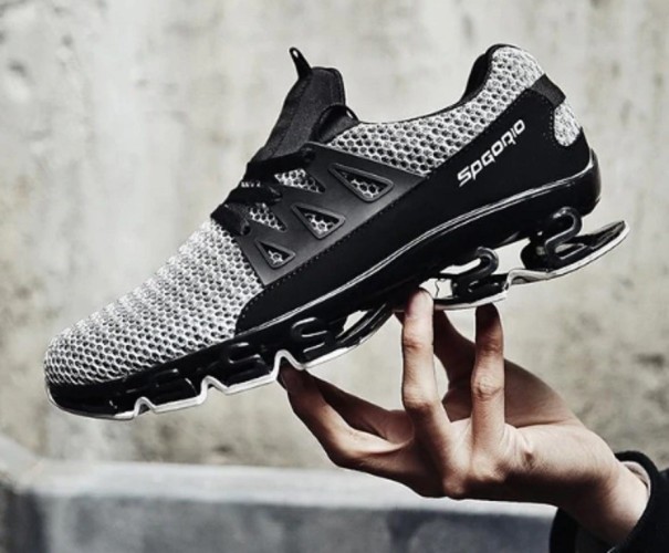 Herrsneakers Troy grå 40