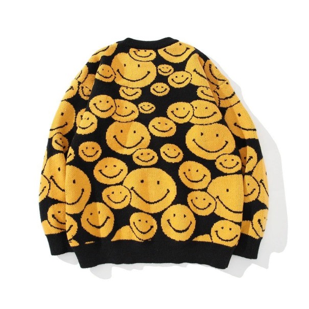 Herrtröja med smileys