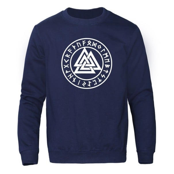 Herrtröja med symbol mörkblå XS 1