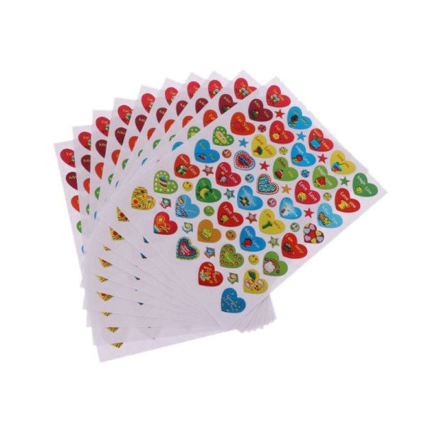 Herzaufkleber 3 Herzaufkleber 3
