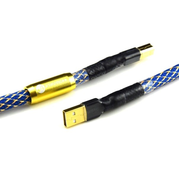 Hi-Fi anslutningskabel USB-A till USB-B M/M K1049