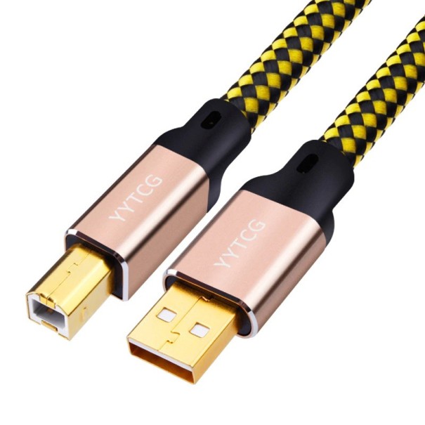 Hi-Fi propojovací kabel USB-A na USB-B M/M 5 m