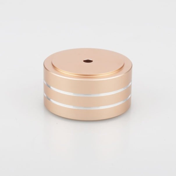 HiFi-laitteiden jalat 4 kpl K1067 kultainen