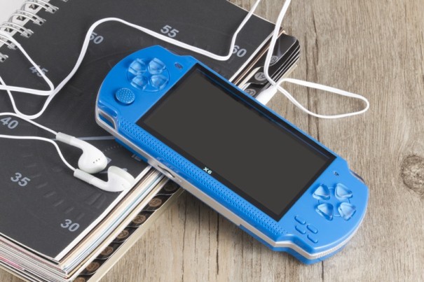 High-Quality Ultralight Gaming Console blue