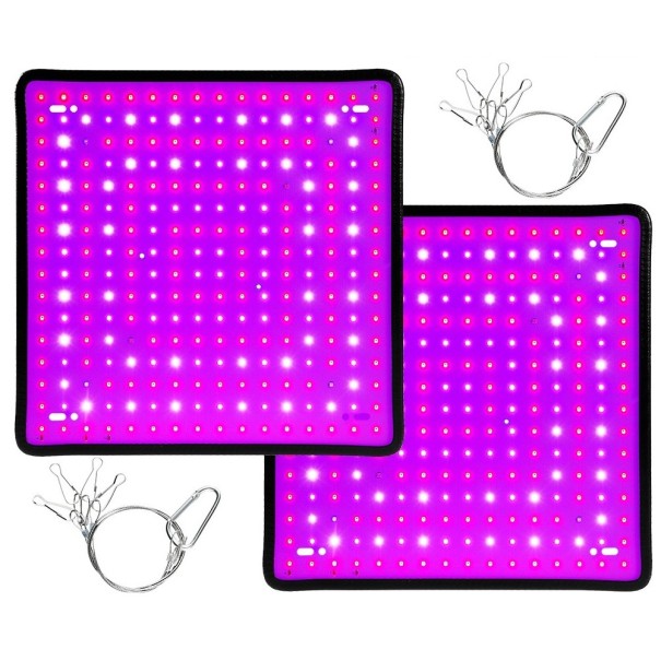 Hjemmedyrkningslys 256 LED 2000 W 2 stk. 1