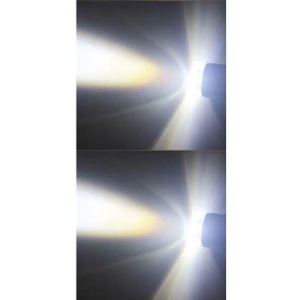 Hliníkový motocyklový svetlomet H4 10000 lm LED žiarovka 70 x 30 mm Výkonné predné svetlo pre moto Skúter ATV Odolné telo chladenia studená biela