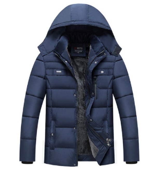 Hochwertige Herren-Winterjacke J1962 blau XL