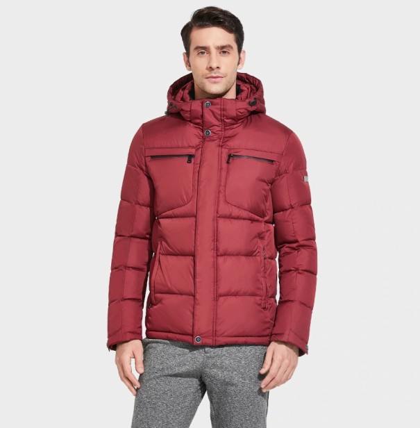 Hochwertige Herren-Winterjacke J1964 rot XXL