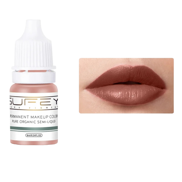 Hochwertige Tätowierfarbe für Permanent Make-up. Farbige Tätowierfarbe. Tätowierfarbe für Permanent Make-up, 8 ml altrosa